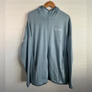 Adidas Terrex Xperior Hybrid Athletic Hoodie Jacket Hiking Running Men Size 2XL